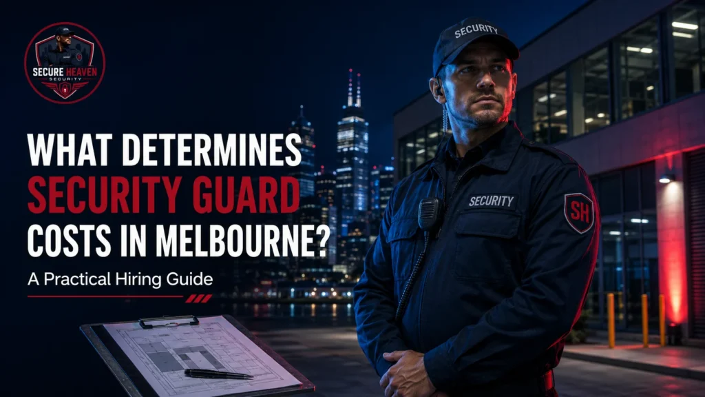 security guard cost Melbourne