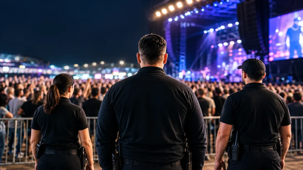 concert security melbourne
